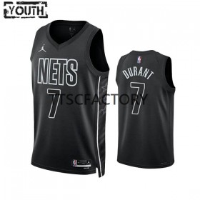 Brooklyn Nets Kevin Durant 7 Jordan 2022-23 Statement Edition Musta Lasten Pelipaidat Swingman
